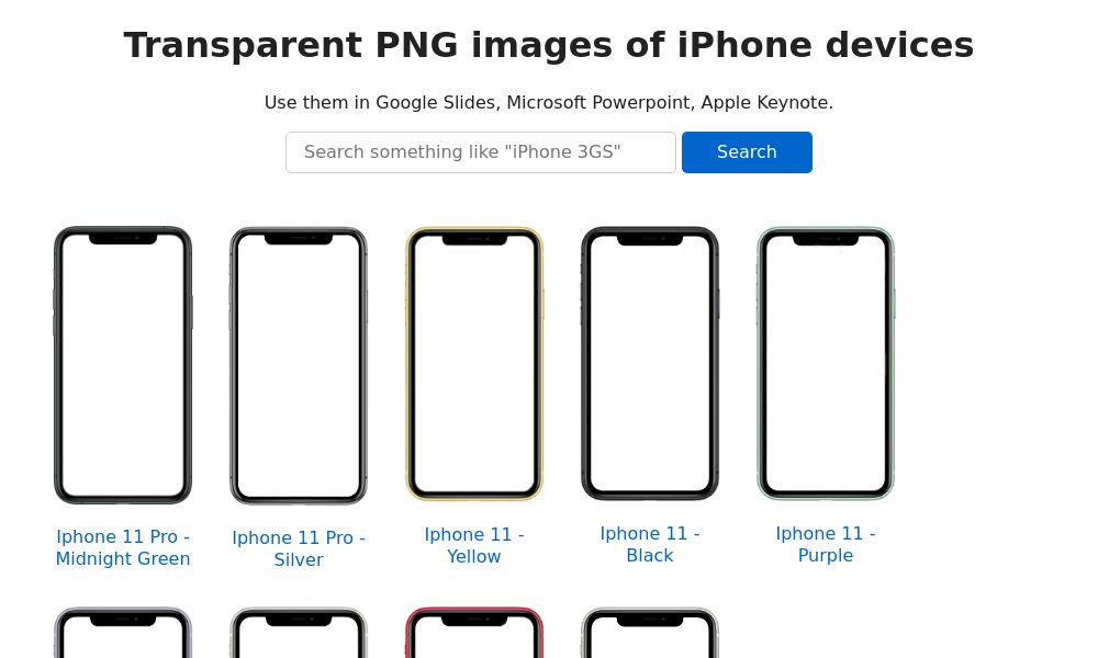Screenshot of iphone-png